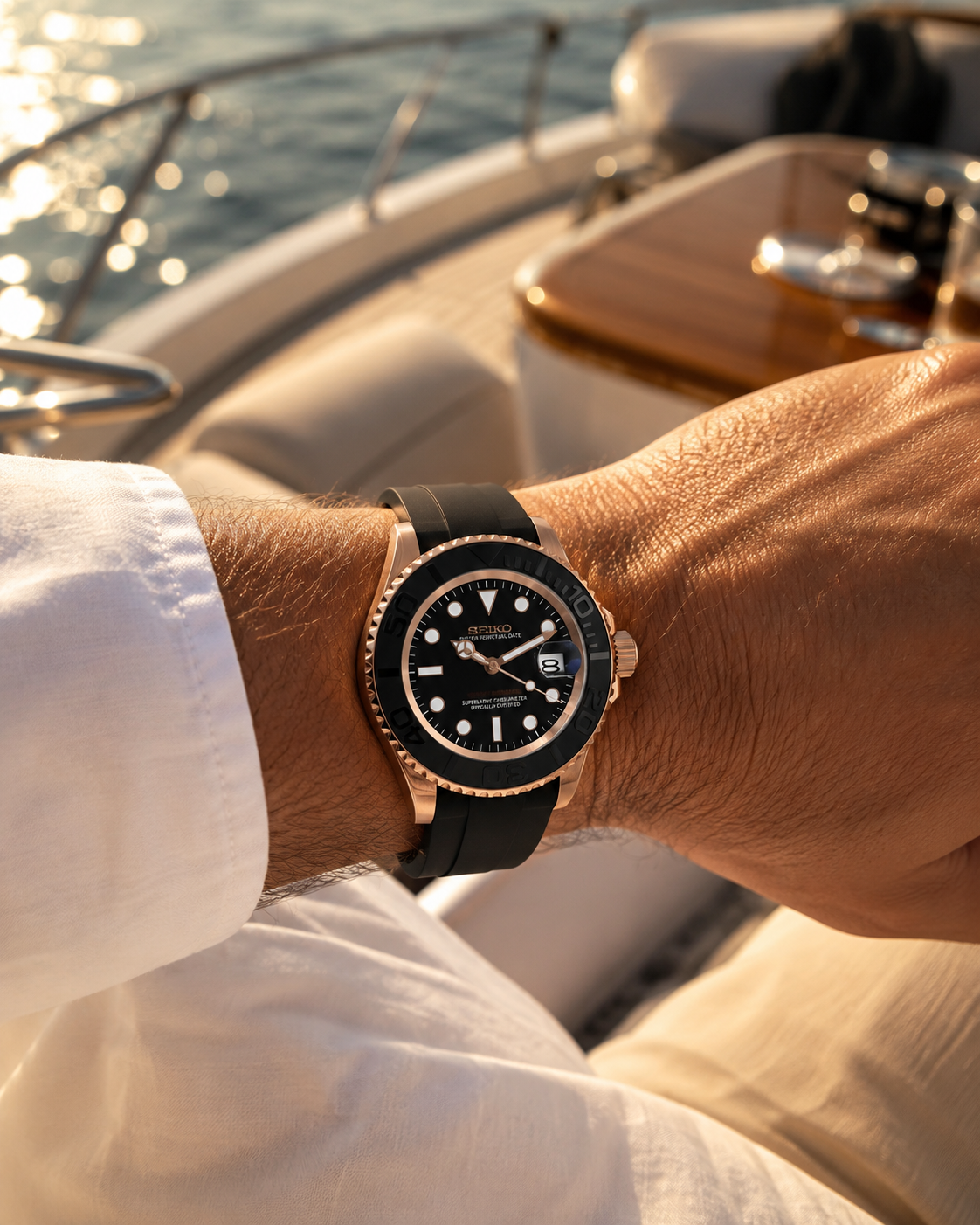 S-Yacht Master Rose Gold