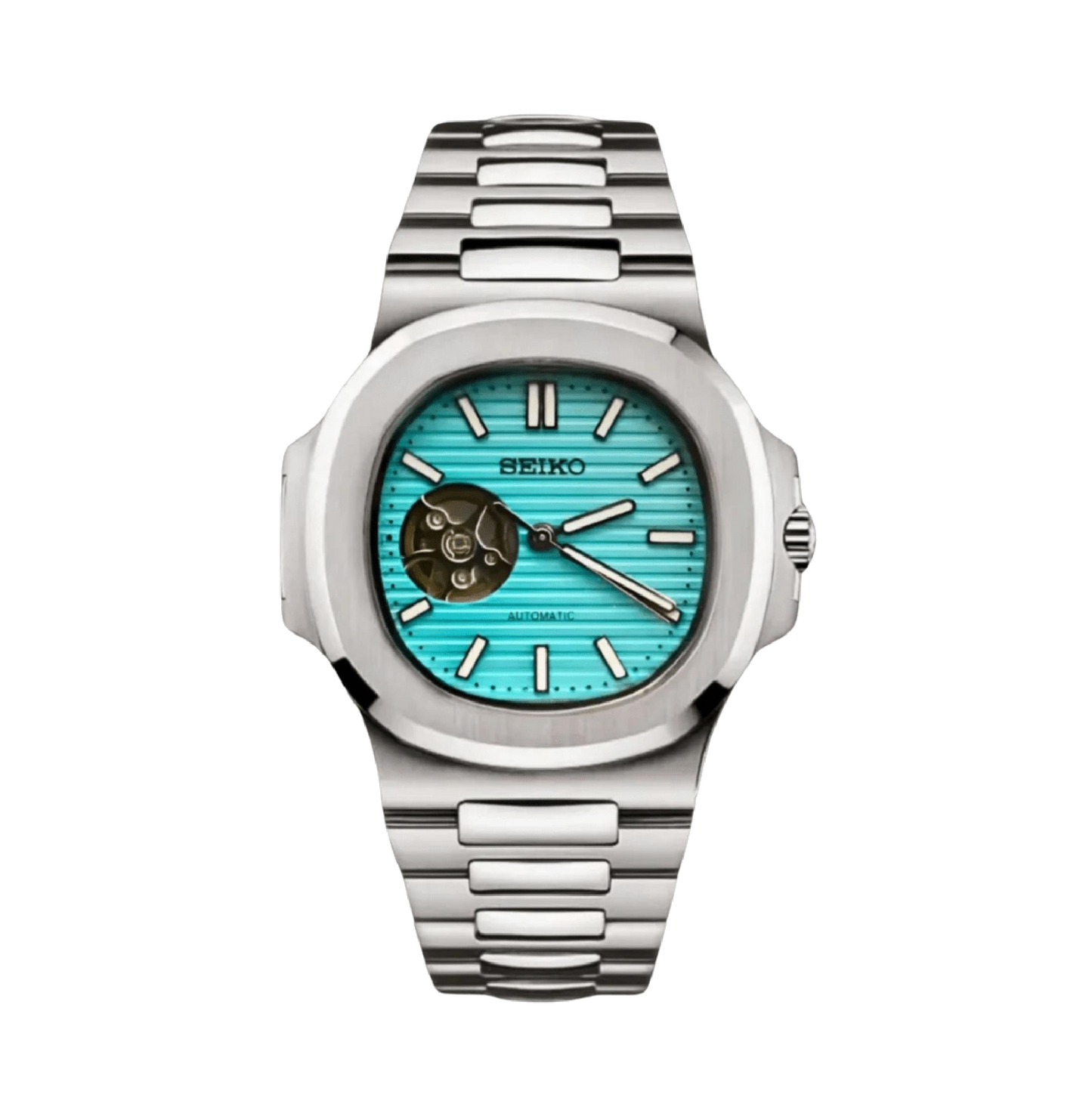 S-Nautilus (Open Heart) Tiffany Blue