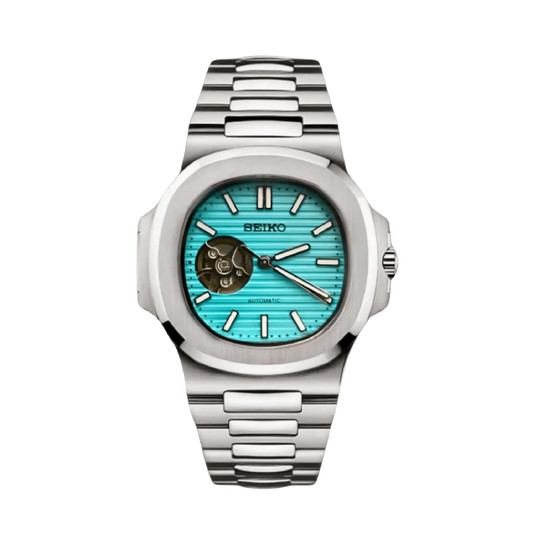 S-Nautilus (Open Heart) Tiffany Blue