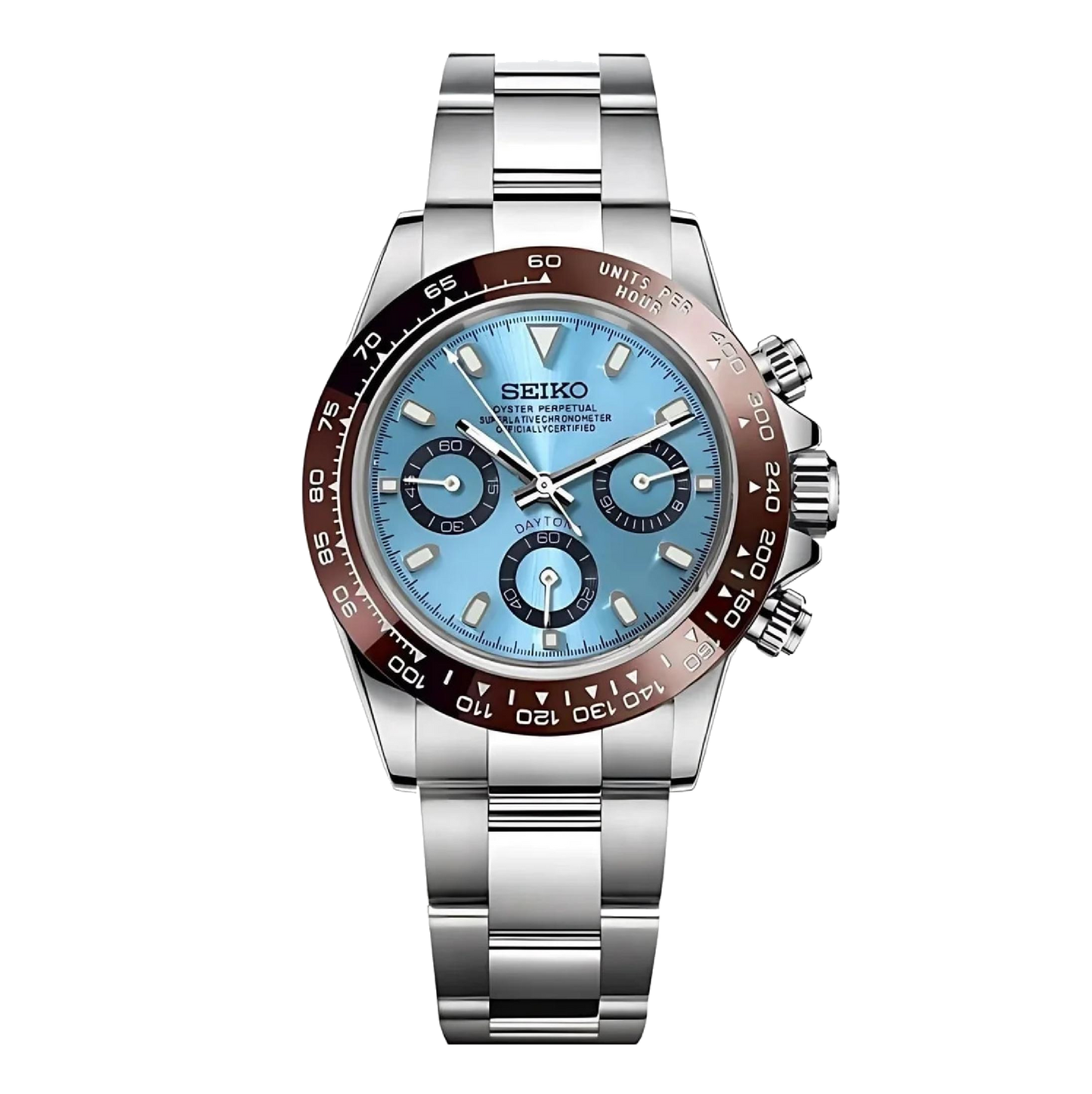 S-Daytona Ice Blue/Brown