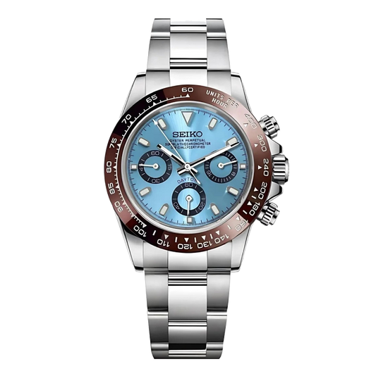 S-Daytona Ice Blue/Brown