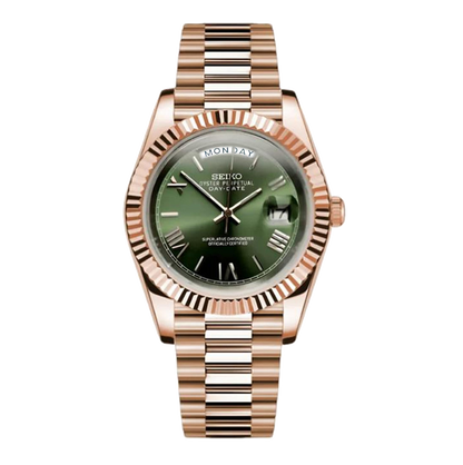 S-Day_Date Mint Green Rose Gold