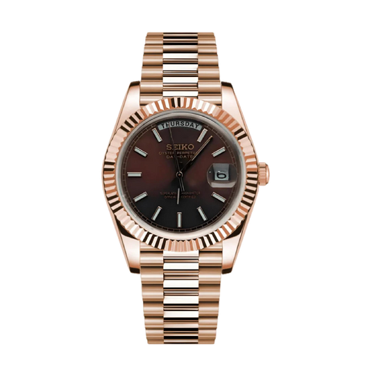 S-Day_Date Rose Gold Chocolate