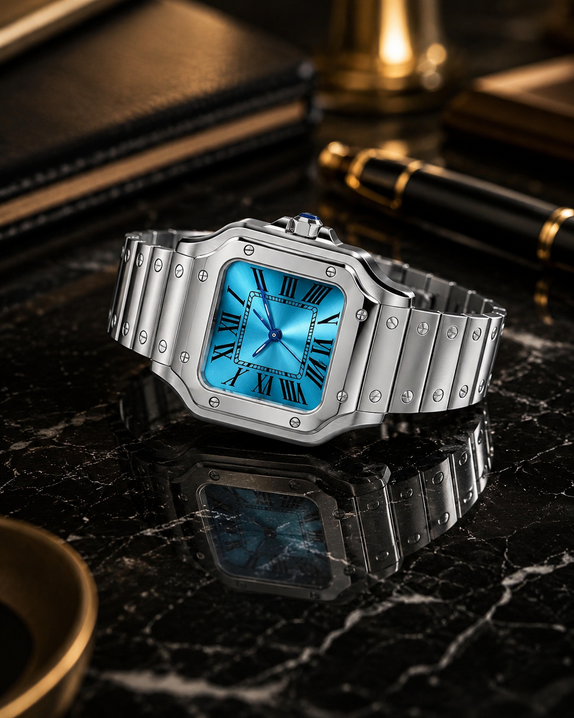 S-Santos Tiffany Blue
