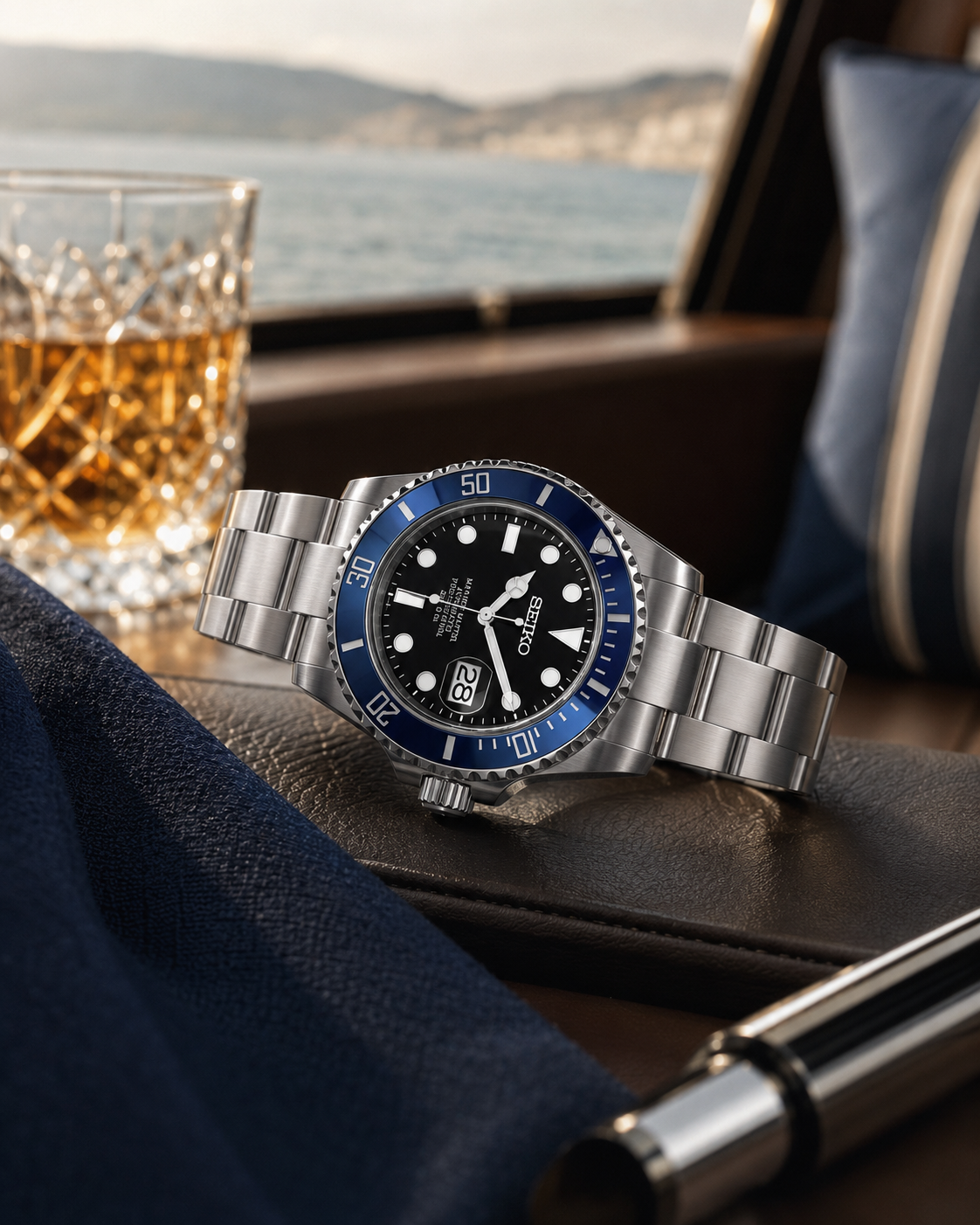 S-Submariner Blue Black