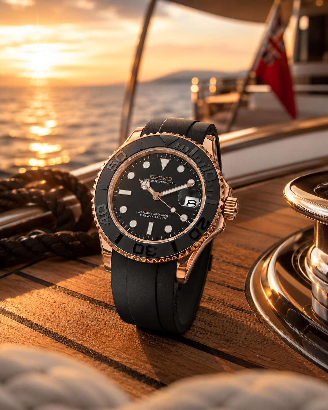 S-Yacht Master Rose Gold